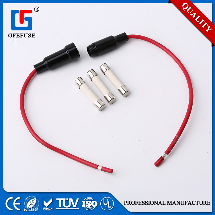 GF-630P wire harness fuse holder (6x30mm) 20A(图3)