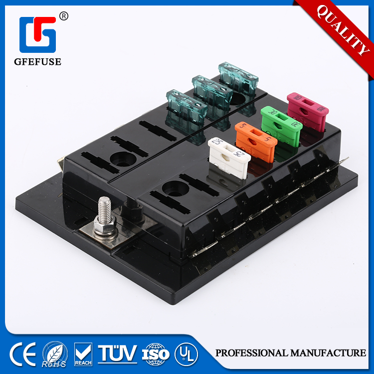GF-202 car insert fuse holder (one in and out)(图1)