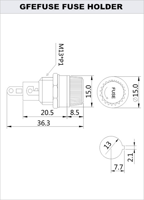 (panel) R3-12 fuse holder(图1)